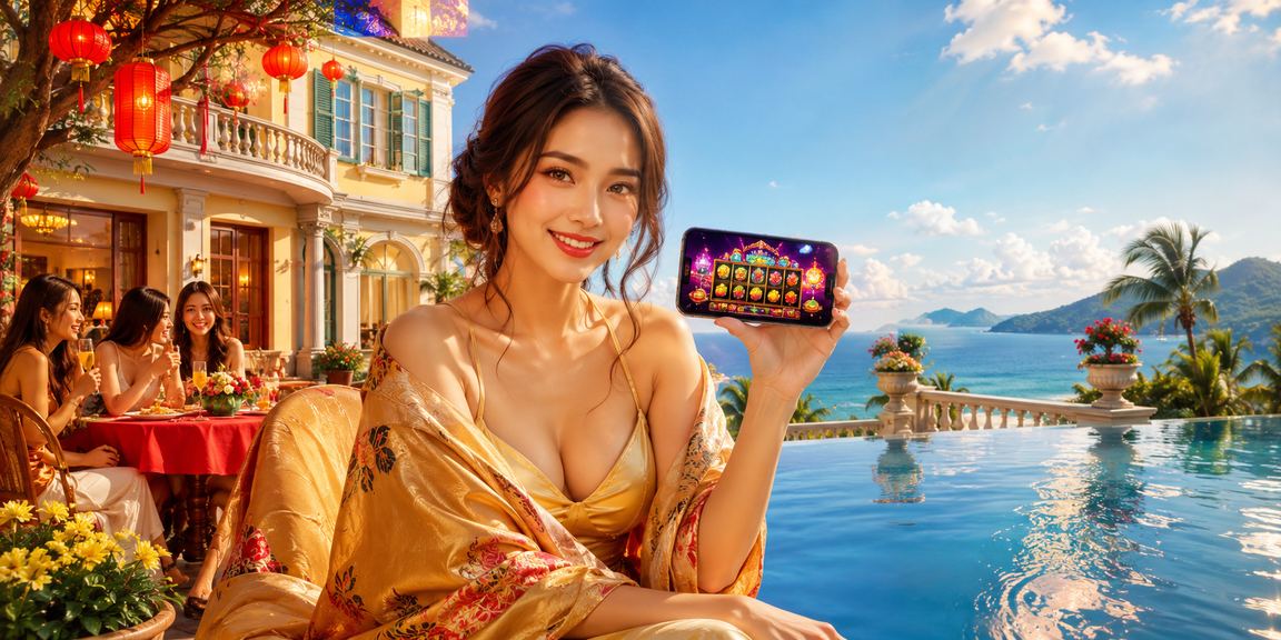 Không khí lễ hội tại Đà Lạt với màn hình slot game rực rỡ sắc màu