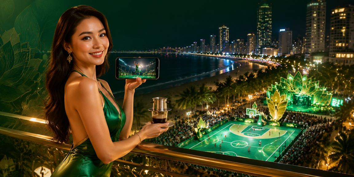 Người xem bóng rổ tại Đà Nẵng theo dõi tỷ số và đặt cược qua điện thoại