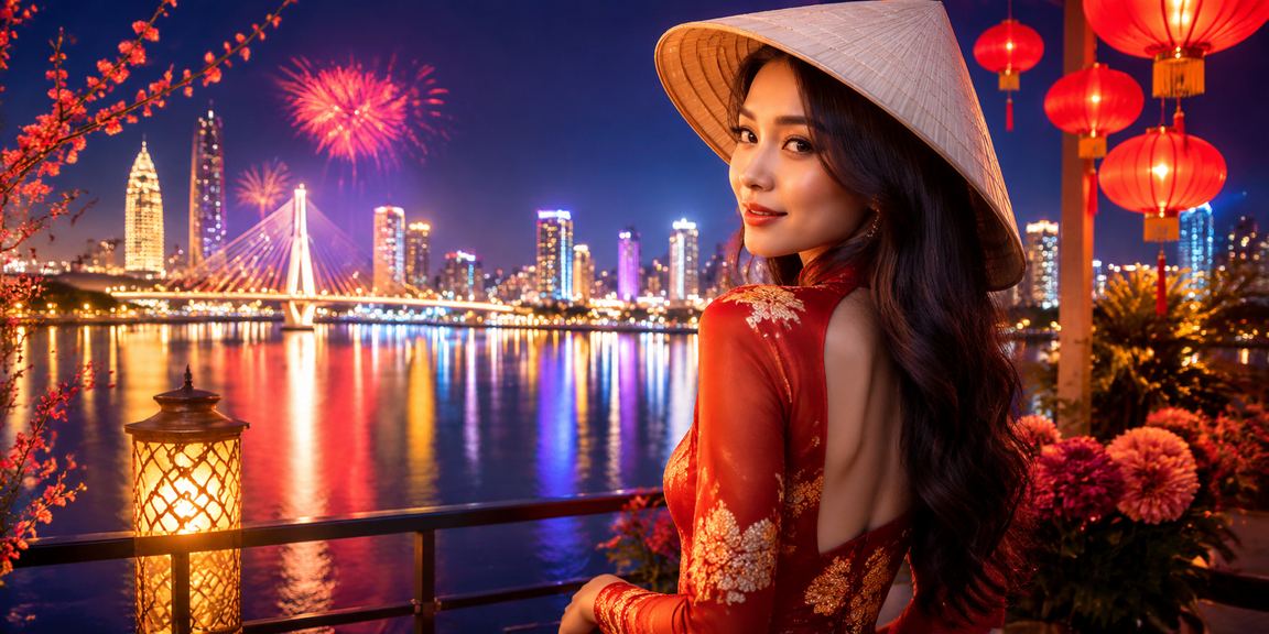 Người chơi đặt kèo thể thao trên điện thoại tại bãi biển Đà Nẵng buổi tối
